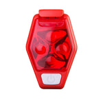 Luz de aviso multifuncional para ciclismo ao ar livre, luz traseira LED com clip, luz traseira LED com clip (vermelha), luz traseira LED com clip (branca), luz traseira LED com clip (preta), luz traseira LED com clip (roxa)