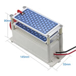 Gerador de Ozono Integrado com Placa Cerâmica de Alta Temperatura para Esterilização, Desinfeção e Remoção de Odores DC 12V 10G, DC 12V 10G