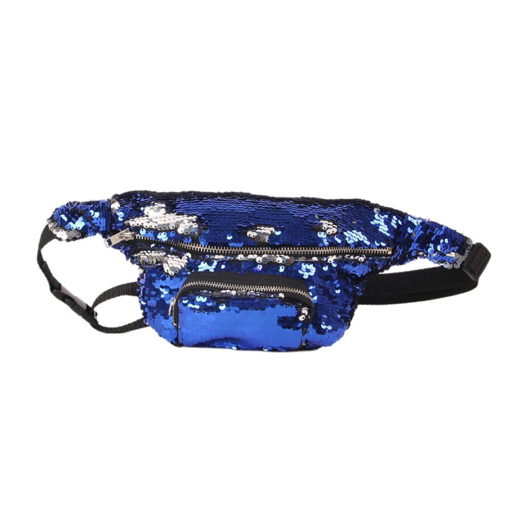 Bolsa de Cintura com Lantejoulas, Duas Cores, Bolsa de Maquilhagem, Carteiras Sereia, Bolsa de Peito para Mulheres e Raparigas, Bolsa para Telemóvel de Viagem