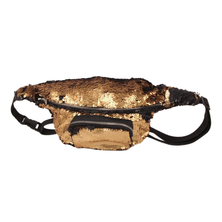 Bolsa de Cintura com Lantejoulas, Duas Cores, Bolsa de Maquilhagem, Carteiras Sereia, Bolsa de Peito para Mulheres e Raparigas, Bolsa para Telemóvel de Viagem