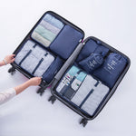 Sacos de Armazenamento Portáteis Multifuncionais 8 em 1 para Viagem ao Ar Livre