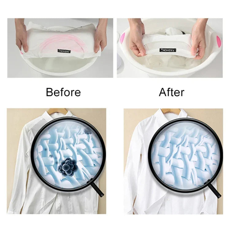 Mini Máquina de Lavar Ultrassónica Portátil para Roupa / Legumes / Frutas, Estilo Gota de Água