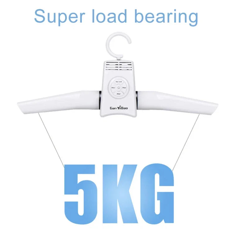 Secador de Roupa Elétrico Portátil Cabide de Secagem Inteligente Flash, Secador de Roupa Portátil