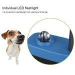 Colar Automático Anti-Latido Sistema de Controlo de Treino para Animais de Estimação + Colar em Pele PU com Choque Elétrico para Cães, PD525