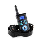 Colar Automático Anti-Latido Sistema de Controlo de Treino para Animais + Colar de Couro PU com Choque Elétrico para Cães, PD520