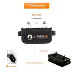 Colar Automático Anti-Latido Sistema de Controlo de Treino para Animais + Colar de Couro PU com Choque Elétrico para Cães, PD520