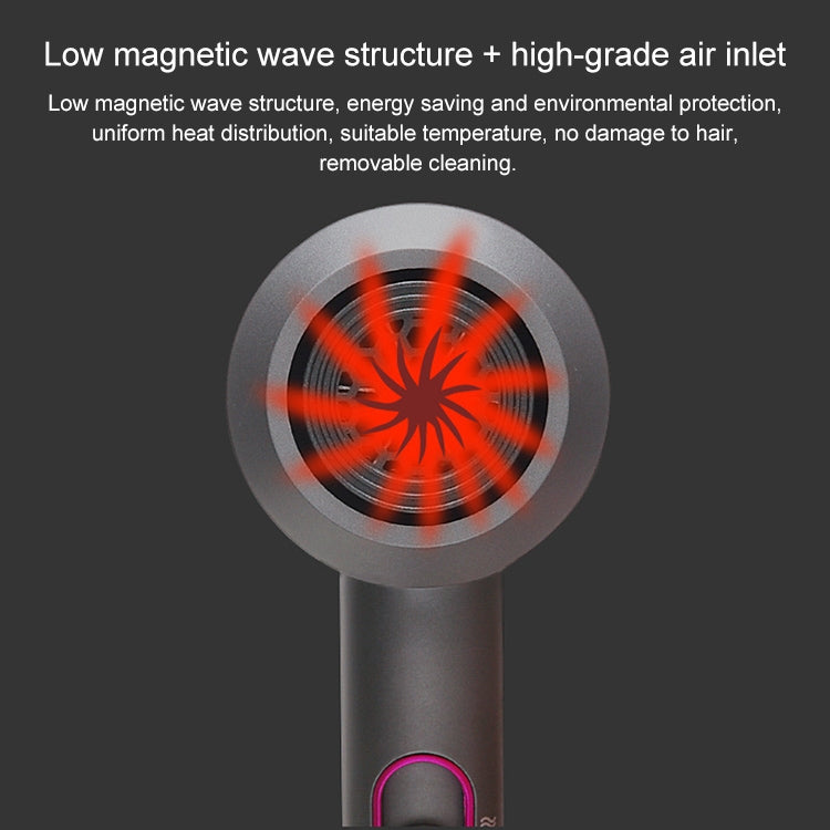 Secador de Cabelo de Alta Potência 2000W com Ar Frio e Quente e Temperatura Constante, Ficha UK, Ficha UK (Cinza+Azul) +2, Ficha UK (Vermelho + Preto) +2, Ficha UK (Vermelho + Cinza) +2