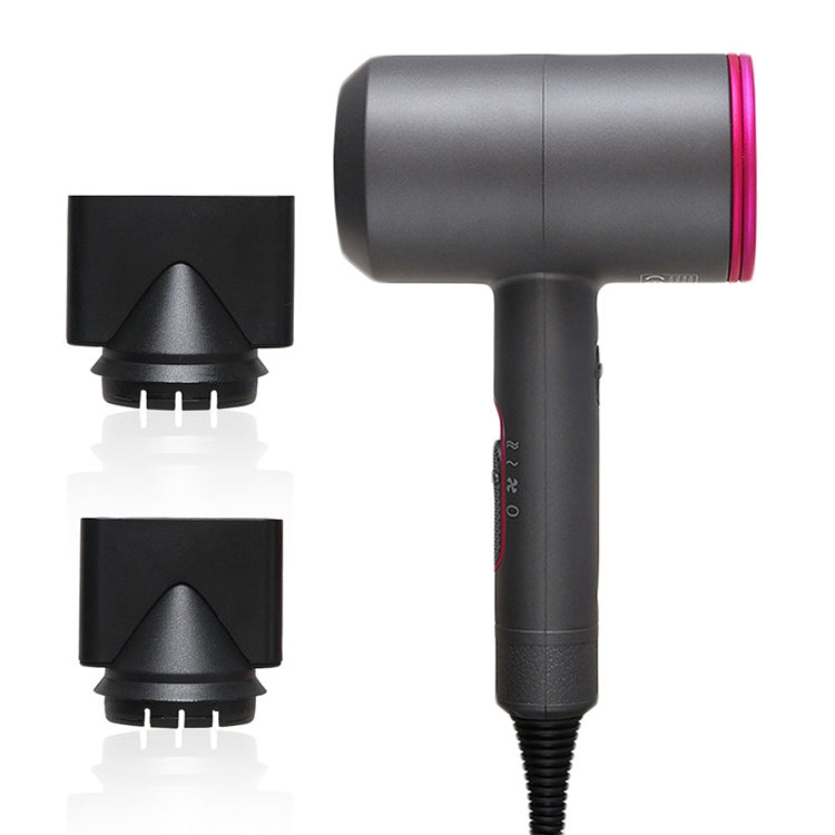 Secador de Cabelo de Alta Potência 2000W com Ar Frio e Quente e Temperatura Constante, Ficha UK, Ficha UK (Cinza+Azul) +2, Ficha UK (Vermelho + Preto) +2, Ficha UK (Vermelho + Cinza) +2