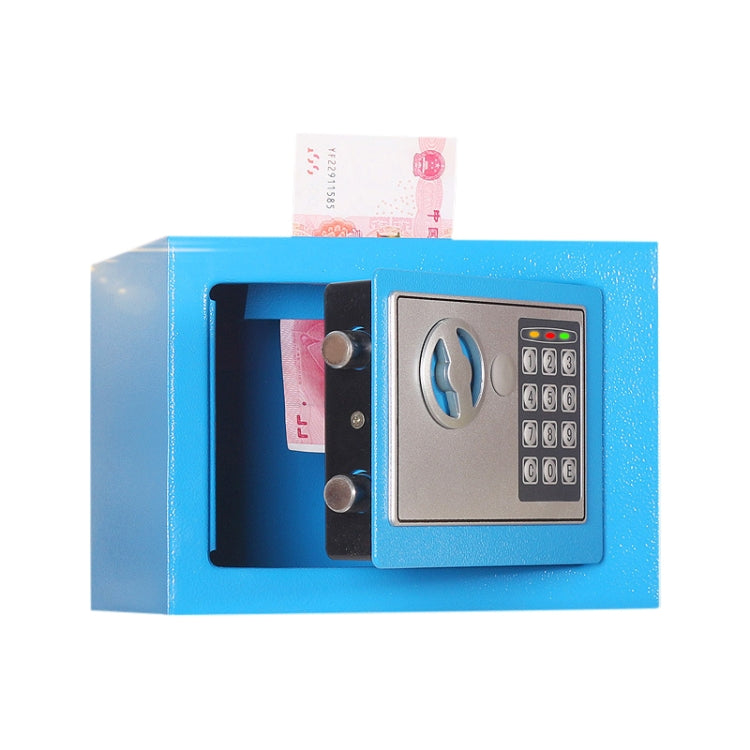 Caixa de Segurança Eletrónica Mini para Casa 17E com Função de Operação com Moedas Armário de Parede Caixa de Segurança