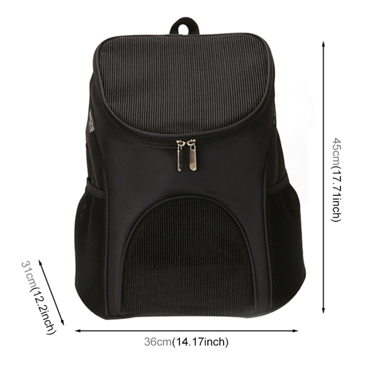 Mochila Transportadora Dobrável em Nylon Respirável para Animais, Tamanho: 45 x 36 x 31cm, Tamanho: 45 x 36 x 31cm Azul, Tamanho: 45 x 36 x 31cm Vermelho, Tamanho: 45 x 36 x 31cm Preto, Tamanho: 45 x 36 x 31cm Castanho