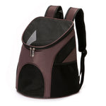 Mochila Transportadora Dobrável em Nylon Respirável para Animais, Tamanho: 33 x 30 x 24cm, Tamanho: 33 x 30 x 24cm Preto, Tamanho: 33 x 30 x 24cm Castanho, Tamanho: 33 x 30 x 24cm Azul, Tamanho: 33 x 30 x 24cm Vermelho