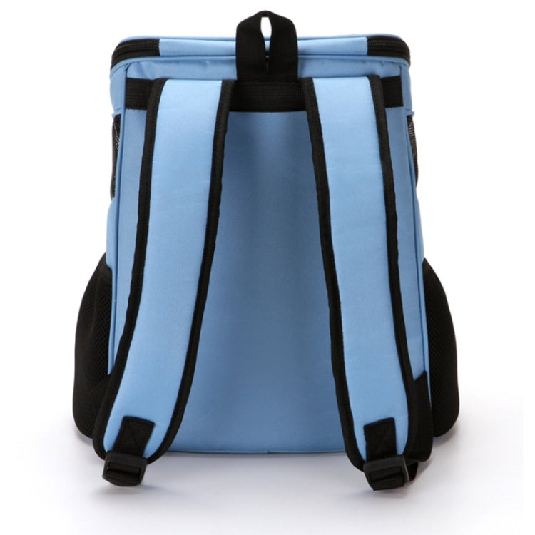 Mochila Transportadora Dobrável em Nylon Respirável para Animais, Tamanho: 33 x 30 x 24cm, Tamanho: 33 x 30 x 24cm Preto, Tamanho: 33 x 30 x 24cm Castanho, Tamanho: 33 x 30 x 24cm Azul, Tamanho: 33 x 30 x 24cm Vermelho