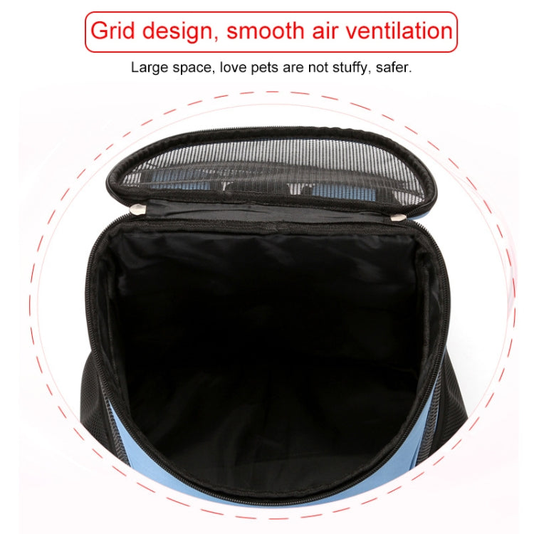 Mochila Transportadora Dobrável em Nylon Respirável para Animais, Tamanho: 33 x 30 x 24cm, Tamanho: 33 x 30 x 24cm Preto, Tamanho: 33 x 30 x 24cm Castanho, Tamanho: 33 x 30 x 24cm Azul, Tamanho: 33 x 30 x 24cm Vermelho