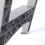Thick Plastic Double-sided Folding Ladder Car Wash Tool Car Wash Stool, Double-sided Folding Ladder