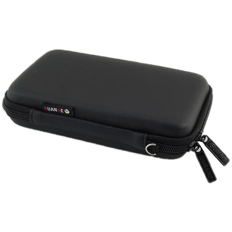 Bolsa de Armazenamento de Viagem para Dispositivos Digitais Multifuncional Portátil em Material EVA para Telemóvel / Power Bank / Disco USB / Disco SD / Consola PSP, Tamanho Interno: 16,5*9,5*3,8cm