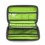 Bolsa de Armazenamento de Viagem para Dispositivos Digitais Multifuncional Portátil em Material EVA para Telemóvel / Power Bank / Disco USB / Disco SD / Consola PSP, Tamanho Interno: 16,5*9,5*3,8cm