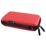 Bolsa de Armazenamento de Viagem para Dispositivos Digitais Multifuncional Portátil em Material EVA para Telemóvel / Power Bank / Disco USB / Disco SD / Consola PSP, Tamanho Interno: 16,5*9,5*3,8cm