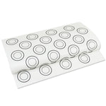Tapete Multifuncional para Cozinha para Assar Macarons, Tapete Antiaderente, Tapete para Amassar e Tapete Isolante, Tamanho: 40*30cm, Tapete Antiaderente, Tapete Isolante