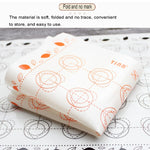 Tapete Multifuncional para Cozinha para Assar Macarons, Tapete Antiaderente, Tapete para Amassar e Tapete Isolante, Tamanho: 40*30cm, Tapete Antiaderente, Tapete Isolante