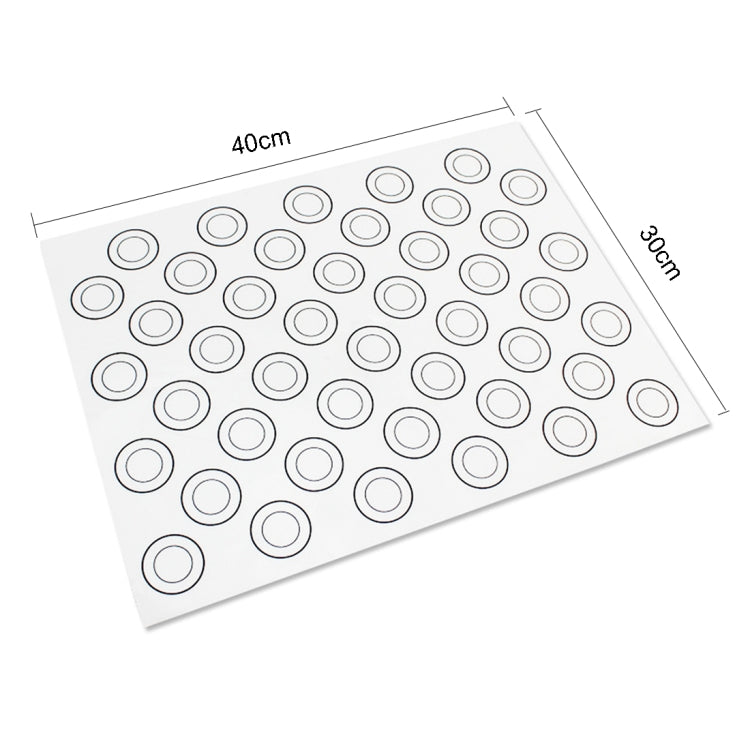 Tapete Multifuncional para Cozinha para Assar Macarons, Tapete Antiaderente, Tapete para Amassar e Tapete Isolante, Tamanho: 40*30cm, Tapete Antiaderente, Tapete Isolante