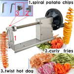 Cortador manual de batata torcida 528-1, cortador de batatas fritas de alta qualidade, cortador manual para batatas fritas