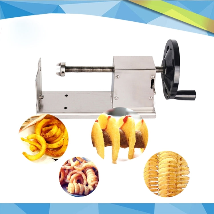 Cortador manual de batata torcida 528-1, cortador de batatas fritas de alta qualidade, cortador manual para batatas fritas
