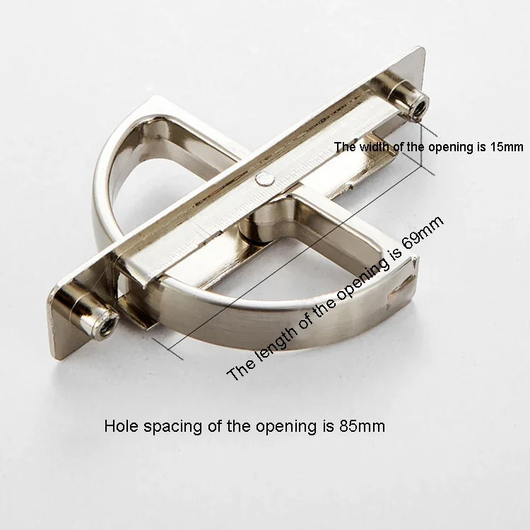 4206-85 Botão Oculto Rotativo Embutido Tatami, 5 PCS