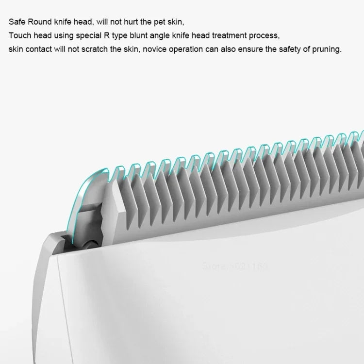 Máquina de Barbear Profissional Original Xiaomi Youpin Pawbby para Cães, Aparador Elétrico Recarregável de Segurança para Tratamento de Pelo, Máquina de Barbear Profissional Pawbby para Cães