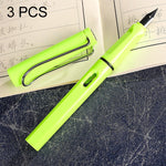 3 PCS School Office Extra Fine Titanium Alloy Nib Transparent Piston Fountain Pen(Black), Random Delivery(0.5mm/0.38mm Nib), HC3328B, HC3328E, HC3328F, HC3328G, HC3328L, HC3328LG, HC3328P, HC3328R, HC3328TE, HC3328TG, HC3328TH, HC3328TL, HC3328TT      ...