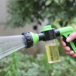 Pistola de Água de Espuma Multifuncional para Carro Ferramentas de Rega para Jardim Chuveiro para Animais, Entrega de Cor Aleatória, Sem Mangueira, Pistola de Água