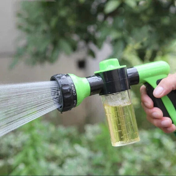 Pistola de Água de Espuma Multifuncional para Carro Ferramentas de Rega para Jardim Chuveiro para Animais, Entrega de Cor Aleatória, Sem Mangueira, Pistola de Água