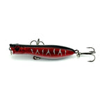 Iscas Artificiais de Pesca HENGJIA Popper Isco Biónico com Anzóis, Comprimento: 6 cm, Entrega de Cor Aleatória, Comprimento: 6 cm