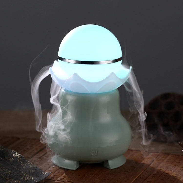 Humidificador Ultrassónico Aromaterapia Pérola Luminescente Noturna com Carregamento USB 4W e Luz LED Colorida para Casa / Escritório, Capacidade do Reservatório de Água: 95ml, DC 5V