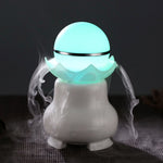 Humidificador Ultrassónico Aromaterapia Pérola Luminescente Noturna com Carregamento USB 4W e Luz LED Colorida para Casa / Escritório, Capacidade do Reservatório de Água: 95ml, DC 5V