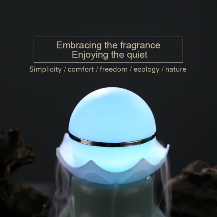 Humidificador Ultrassónico Aromaterapia Pérola Luminescente Noturna com Carregamento USB 4W e Luz LED Colorida para Casa / Escritório, Capacidade do Reservatório de Água: 95ml, DC 5V