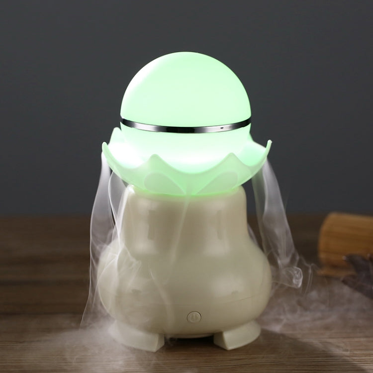 Humidificador Ultrassónico Aromaterapia Pérola Luminescente Noturna com Carregamento USB 4W e Luz LED Colorida para Casa / Escritório, Capacidade do Reservatório de Água: 95ml, DC 5V