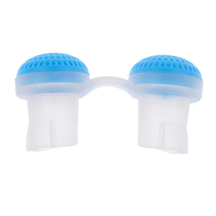 2 Purificadores de Ar Anti-Ronco 2 em 1 em ABS e Silicone