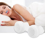 2 Purificadores de Ar Anti-Ronco 2 em 1 em ABS e Silicone