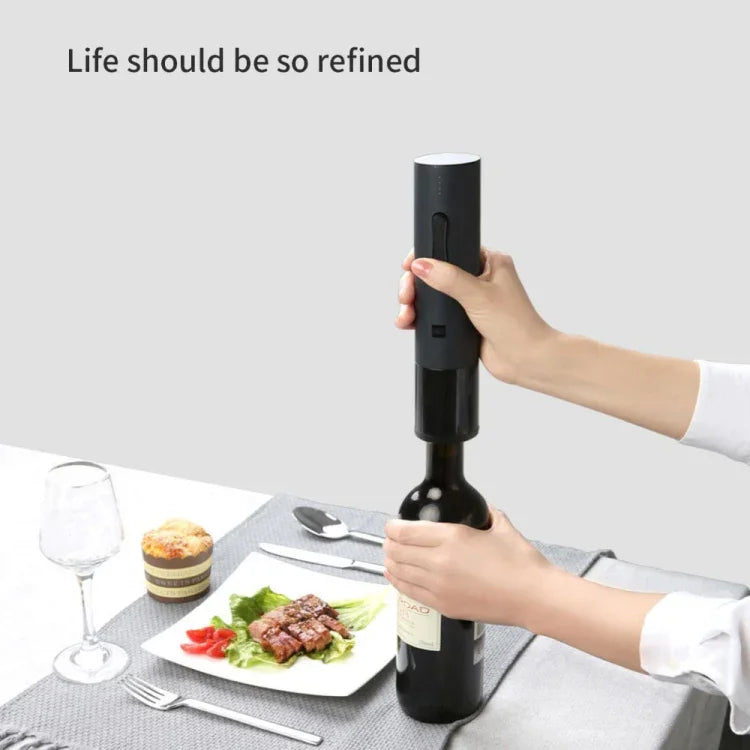 Kit Original Xiaomi Youpin Huohou para Garrafa de Vinho Automático, Saca-Rolhas Elétrico com Cortador de Cápsulas, Saca-Rolhas