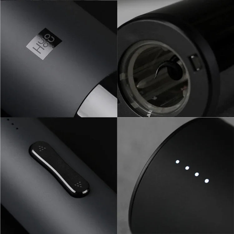 Kit Original Xiaomi Youpin Huohou para Garrafa de Vinho Automático, Saca-Rolhas Elétrico com Cortador de Cápsulas, Saca-Rolhas
