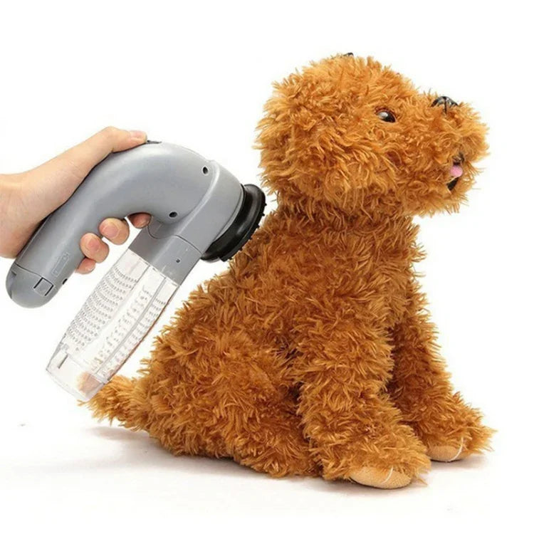 Dispositivo Portátil Elétrico de Sucção de Pelo para Animais, Máquina de Corte, Ferramenta de Diagnóstico, Escova e Pente para Tratamento, Tamanho: 19,0 x 11,0 x 6,0cm, Máquina de Corte com Sucção de Pelo para Animais