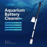 Filtro de Água Eléctrico Multifuncional Ajustável em Comprimento para Limpeza de Tanques de Peixes, Multifuncional