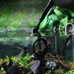 Filtro de Água Eléctrico Multifuncional Ajustável em Comprimento para Limpeza de Tanques de Peixes, Multifuncional