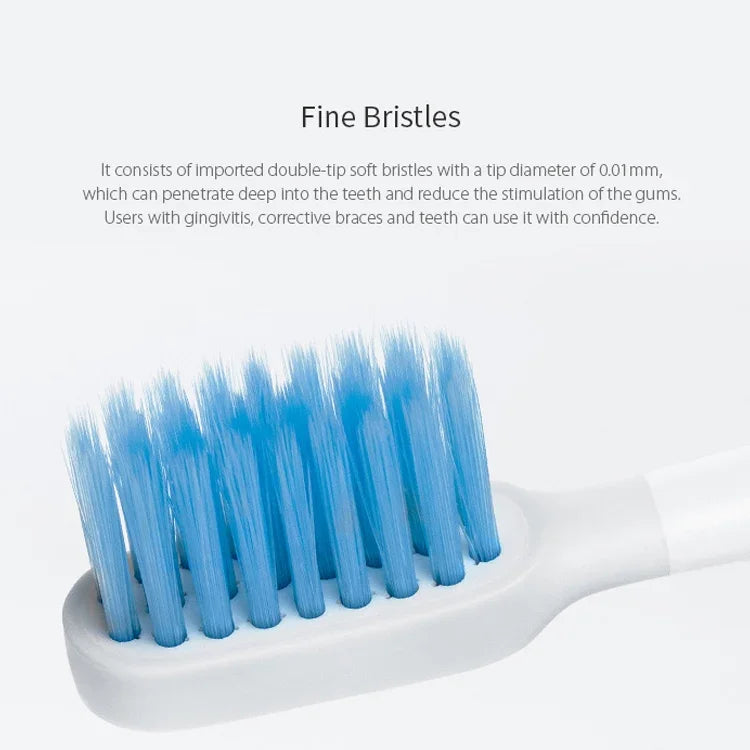 3 PCS Cabeças de Escova de Substituição para Escova de Dentes Elétrica Original Xiaomi Mijia Cuidado Oral (Tipo Sensível)