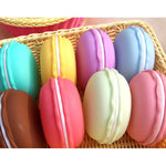 2 PCS Caixa de Armazenamento Portátil Estilo Macaron, Entrega de Cor Aleatória, Macaron