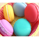 2 PCS Caixa de Armazenamento Portátil Estilo Macaron, Entrega de Cor Aleatória, Macaron