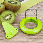 3 Descascadores de Kiwi Portáteis e Especiais ABS + Aço Inoxidável, Entrega de Cor Aleatória, 3 Descascadores de Kiwi