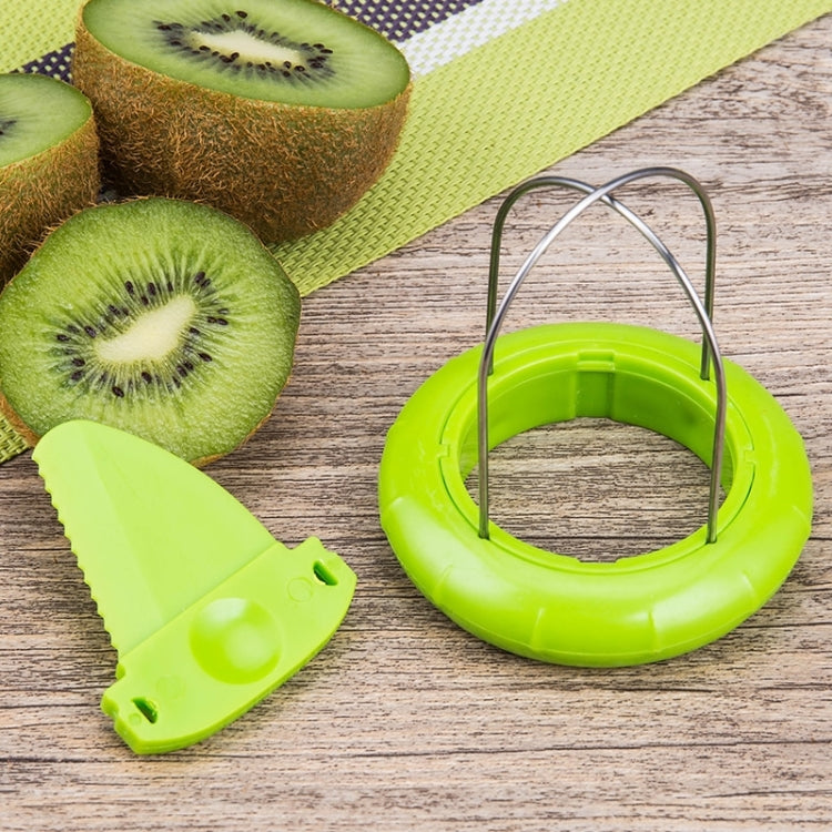 3 Descascadores de Kiwi Portáteis e Especiais ABS + Aço Inoxidável, Entrega de Cor Aleatória, 3 Descascadores de Kiwi