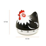 Temporizador Mecânico de Cozinha em Forma de Galinha com Contagem Decrescente de 60 Minutos, Gadget Decorativo para Casa, Entrega de Cor Aleatória, RB219