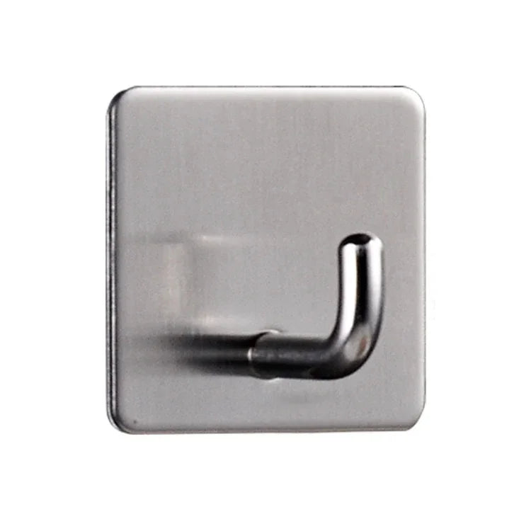 MYD-1038 Gancho Adesivo em Aço Inoxidável 304 para Cozinha e Casa de Banho, Suporte Multifuncional para Montagem na Parede Sem Furos, MYD-1038